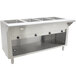 Advance Tabco SW-4E-240-BS Four Pan Electric Hot Food Table with Enclosed Base - Sealed Well, 208/240V Main Thumbnail 1