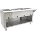 Advance Tabco HF-4E-240-BS Four Pan Electric Hot Food Table with Enclosed Base - Open Well, 208/240V Main Thumbnail 1