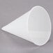A white Bare by Solo paper cone with chipboard packaging.