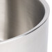 American Metalcraft DWB10 10" x 4" Insulated Double Wall Stainless Steel Bowl Main Thumbnail 6