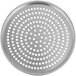 American Metalcraft SPHA2012 12" x 1/2" Super Perforated Heavy Weight Aluminum Tapered / Nesting Pizza Pan Main Thumbnail 3