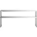 Regency Stainless Steel Double Deck Overshelf - 12" x 72" x 32" Main Thumbnail 4