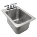 Advance Tabco DBS-1 One Compartment Stainless Steel Drop-In Bar Sink - 13" x 19" Main Thumbnail 1