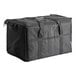A black large insulated Choice cooler bag with straps.