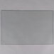 A glass panel with a grey surface on a white background.