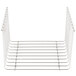 An Avantco wire bun rack with a white background.