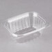 Dart C12DCPR ClearPac 12 oz. Clear Rectangular Plastic Container with Lid - 252/Case Main Thumbnail 1