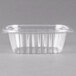 Dart C12DCPR ClearPac 12 oz. Clear Rectangular Plastic Container with Lid - 252/Case Main Thumbnail 2