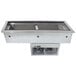 Advance Tabco DISLRCP-2 Stainless Steel Two Well Slimline Refrigerated Drop-In Ice Cooled Unit Main Thumbnail 1