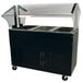 Advance Tabco BMACP3-B-SB Mechanically Assisted Three Well Everyday Buffet Cold Pan Table with Enclosed Base - Open Well Main Thumbnail 1