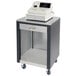 Advance Tabco BCRS-B Stainless Steel Everyday Buffet Cash Register Stand Main Thumbnail 1