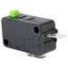 A Solwave interlock micro switch with a black and green button.