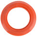 An orange rubber circle.