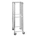 Regency 20 Pan End Load Bun / Sheet Pan Rack with Non-Marking Casters - Unassembled