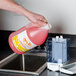 Noble Chemical Novo 1 Gallon / 128 oz. Foaming Antibacterial / Sanitizing Hand Soap Main Thumbnail 4