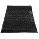 A black mat with a white background.