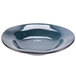 A Tuxton TuxTrendz Artisan Night Sky blue rim china bowl.