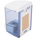 30 oz. White Bulk Soap, Sanitizer, and Lotion Dispenser (IMP 9330) - 4 1/2" x 4" x 6 1/4" Main Thumbnail 4