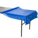 Creative Converting 763147 100' Cobalt Blue Disposable Plastic Table Cover Main Thumbnail 2