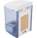 30 oz. White Bulk Foam Hand Soap and Sanitizer Dispenser (IMP 9335) - 4 1/2" x 4" x 6 1/4" Main Thumbnail 5