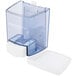 30 oz. White Bulk Foam Hand Soap and Sanitizer Dispenser (IMP 9335) - 4 1/2" x 4" x 6 1/4" Main Thumbnail 6