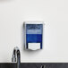30 oz. White Bulk Foam Hand Soap and Sanitizer Dispenser (IMP 9335) - 4 1/2" x 4" x 6 1/4" Main Thumbnail 1