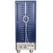 Metro C539-MDC-4-BU C5 3 Series Heated Holding and Proofing Cabinet with Clear Dutch Doors - Blue Main Thumbnail 4