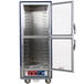 Metro C539-MDC-4-BU C5 3 Series Heated Holding and Proofing Cabinet with Clear Dutch Doors - Blue Main Thumbnail 3