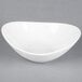 Tuxton BPD-1007 40 oz. Porcelain White China Capistrano Bowl - 12/Case Main Thumbnail 3