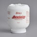 A white Noble Chemical container with red text for Acclaim Solid Dish Machine Detergent.