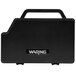 A black rectangular carrying case with white "Waring" text.