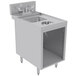 Advance Tabco PRWC-24-18 Prestige Series Stainless Steel Sink Cabinet with Waste Chute - 18" x 30" Main Thumbnail 1