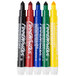 Wilton 191007625 FoodWriter Fine Tip Edible Primary Color Markers - 5/Pack Main Thumbnail 1