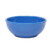 An Elite Global Solutions blue speckled bowl.
