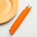 Sunkissed Orange 3-Ply Dinner Napkin, Paper - Creative Converting 59191B - 250/Case Main Thumbnail 3