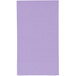 Creative Converting 95193 Luscious Lavender Purple 3-Ply Guest Towel / Buffet Napkin - 192/Case Main Thumbnail 2