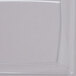 WNA Comet MS75CL 6 3/4" Clear Square Milan Plastic Salad Plate - 12/Pack Main Thumbnail 4