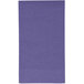 Creative Converting 95115 Purple 3-Ply Guest Towel / Buffet Napkin - 192/Case Main Thumbnail 2