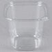 24 oz. Square Recycled PET Deli Container - 50/Pack Main Thumbnail 2