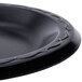 Genpak LAM09-3L Elite 8 7/8" Black Laminated Foam Plate - 500/Case Main Thumbnail 3