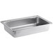 A Vollrath stainless steel water pan with a lid.