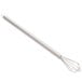 An American Metalcraft stainless steel mini bar whisk with a handle.