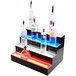 Beverage-Air LBD2-60L 60" Two-Tiered Liquor Display with Built-In LED Lighting - 9" Deep Main Thumbnail 2