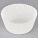 Hoffmaster 2 1/4" x 1 3/8" White Fluted Baking Cup - 10000/Case Main Thumbnail 2