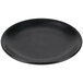 Hall China by Steelite International HL303030AFCA Foundry 5 1/2" Black China Round Coupe Plate - 12/Case Main Thumbnail 3