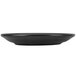 Hall China by Steelite International HL303030AFCA Foundry 5 1/2" Black China Round Coupe Plate - 12/Case Main Thumbnail 4