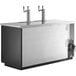 Beverage-Air DD68HC-1-B-016 (2) Double Tap Kegerator Beer Dispenser - Black, (3) 1/2 Keg Capacity Main Thumbnail 3
