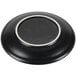 Hall China by Steelite International HL303050AFCA Foundry 7 1/8" Black China Round Coupe Plate - 12/Case Main Thumbnail 5