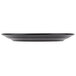Hall China by Steelite International HL303080AFCA Foundry 9 5/8" Black China Round Coupe Plate - 12/Case Main Thumbnail 4