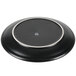 Hall China by Steelite International HL303100AFCA Foundry 10 3/8" Black China Coupe Plate - 12/Case Main Thumbnail 5